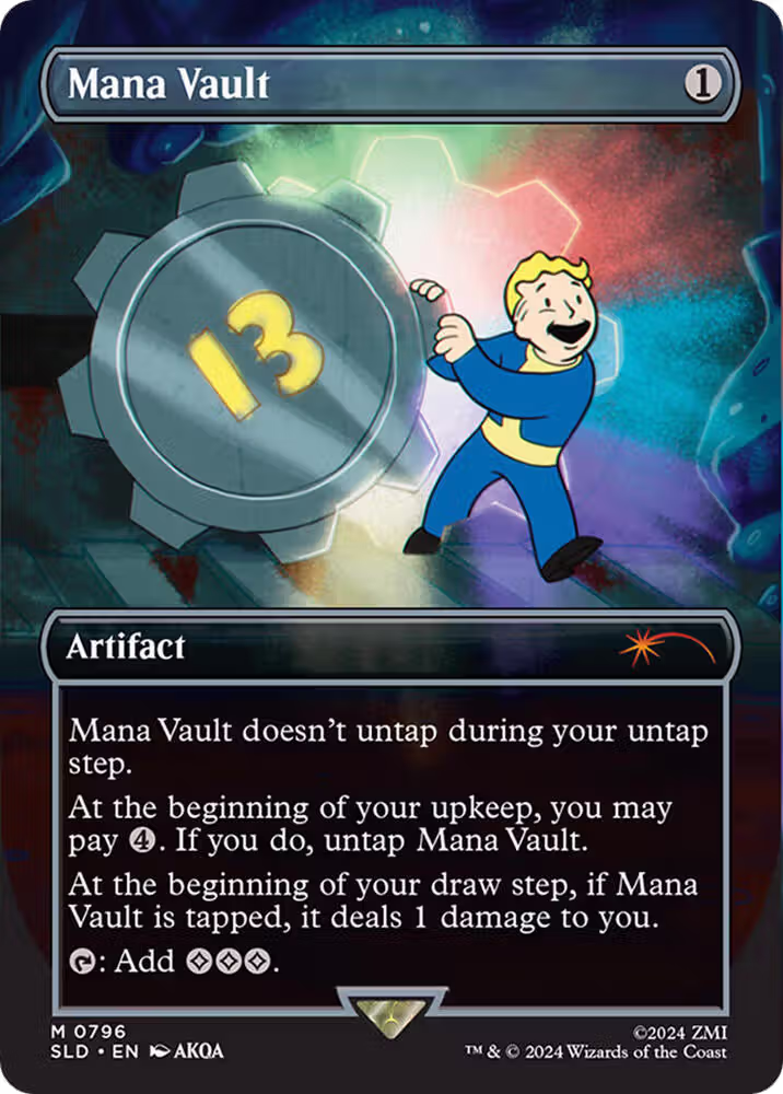 Mana Vault (Rainbow Foil) (796), Secret Lair Drop Series — Magic card price