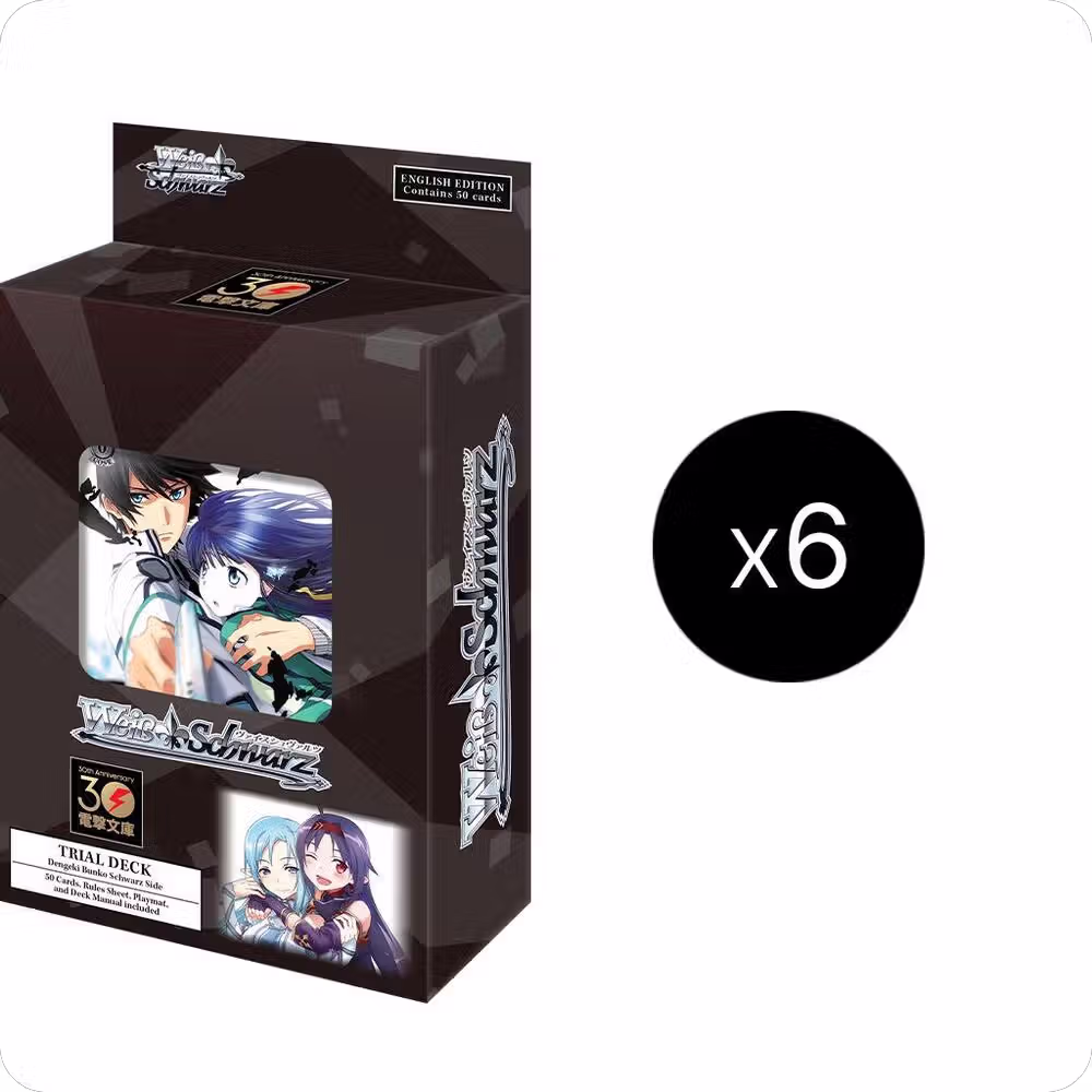 Dengeki Bunko Schwarz Side Trial Deck Display, Dengeki Bunko — Weiß Schwarz card price