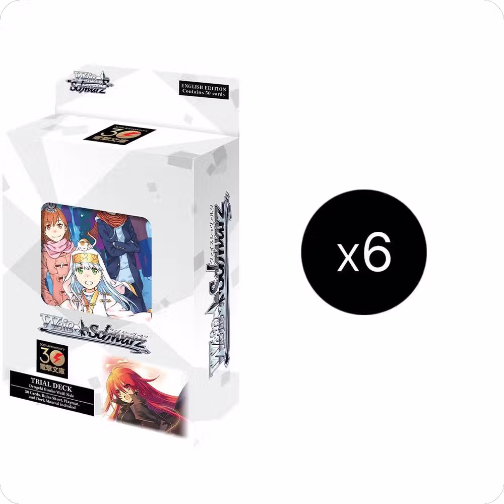 Dengeki Bunko Weiss Side Trial Deck Display, Dengeki Bunko — Weiß Schwarz card price
