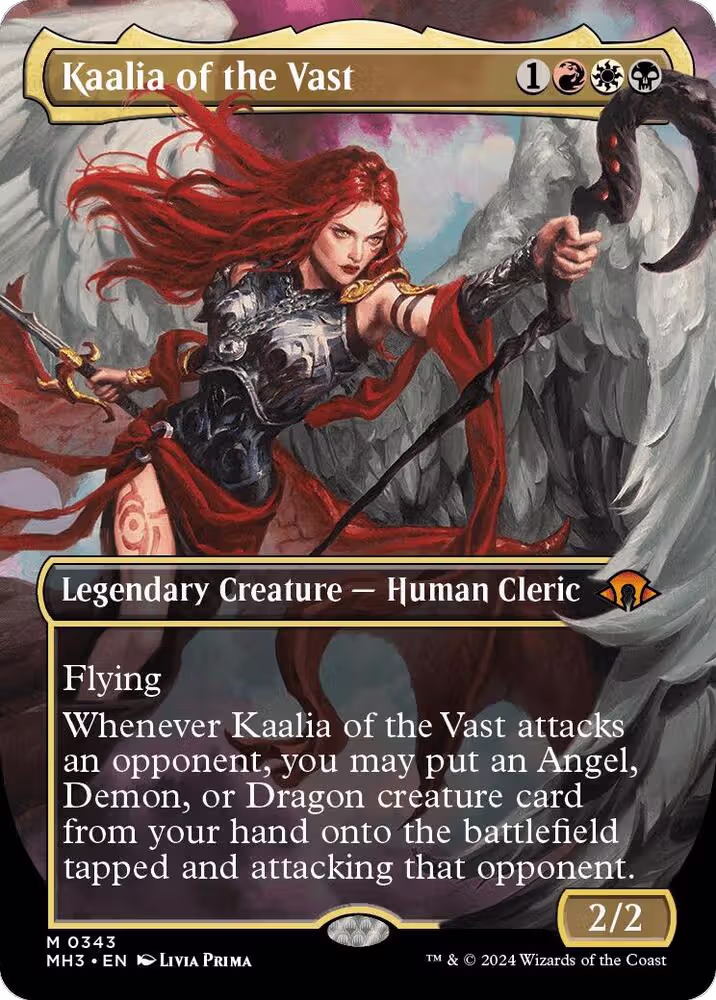 Kaalia of the Vast (0343) (Borderless) (343), Modern Horizons 3 — Magic card price