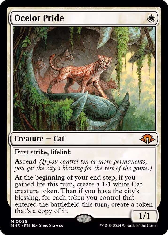 Ocelot Pride (38), Modern Horizons 3 — Magic card price