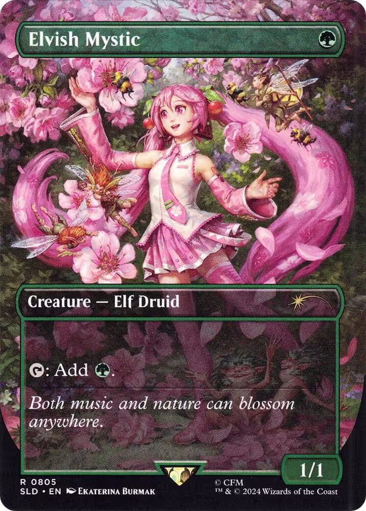 Elvish Mystic (0805) (805), Secret Lair Drop Series — Magic card price
