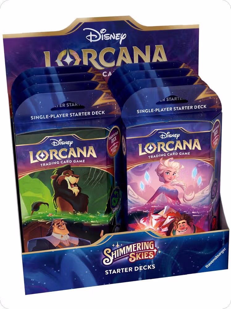 Disney Lorcana: Shimmering Skies Starter Deck Display, Shimmering Skies — Lorcana card price