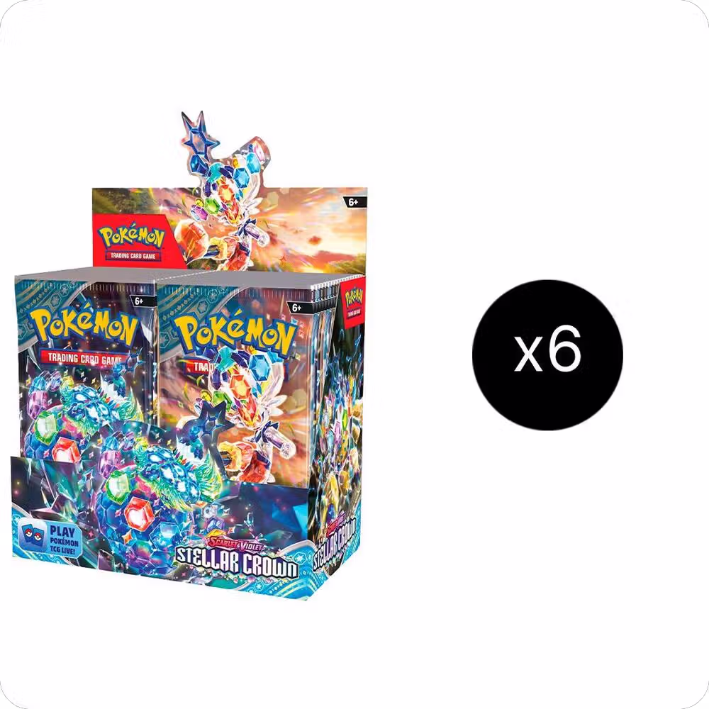 Stellar Crown Booster Box Case, Stellar Crown — Pokémon sealed product price