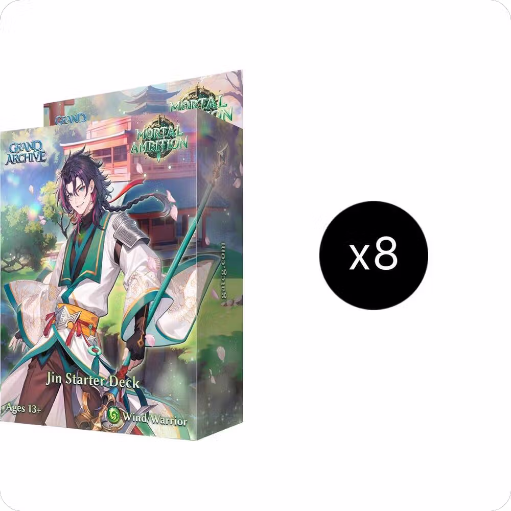 Mortal Ambition Starter Deck Display - Jin, Mortal Ambition Starter Decks — Grand Archive card price