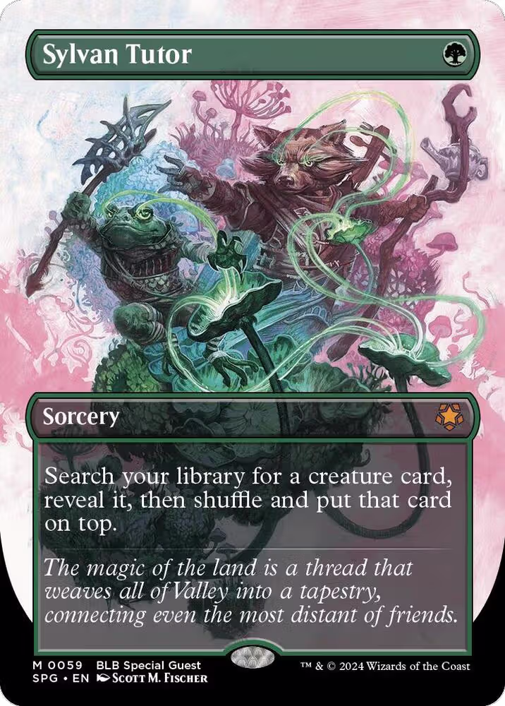 Sylvan Tutor (Borderless) (59), Special Guests — Magic card price