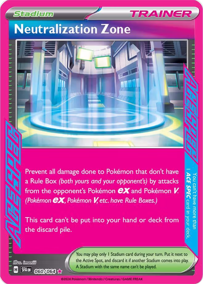 Neutralization Zone (060/064), Shrouded Fable — Pokémon card price
