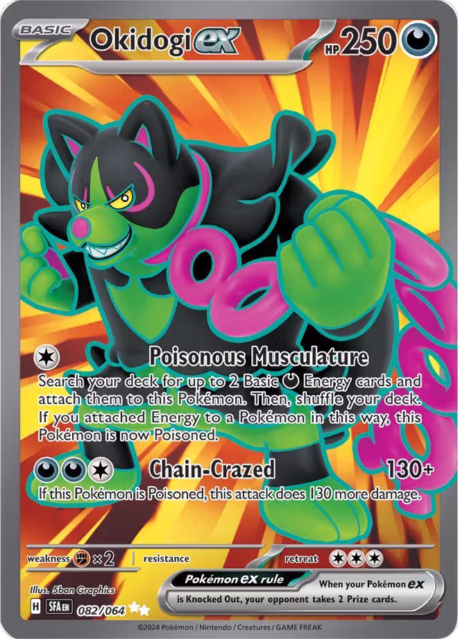 Okidogi ex - 082/064 (082/064), Shrouded Fable — Pokémon card price
