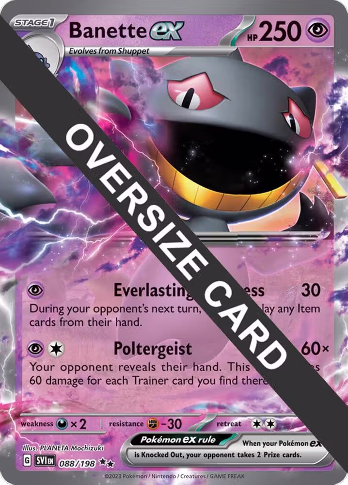 Banette ex - 088/198 (088/198), Jumbo Cards — Pokémon card price