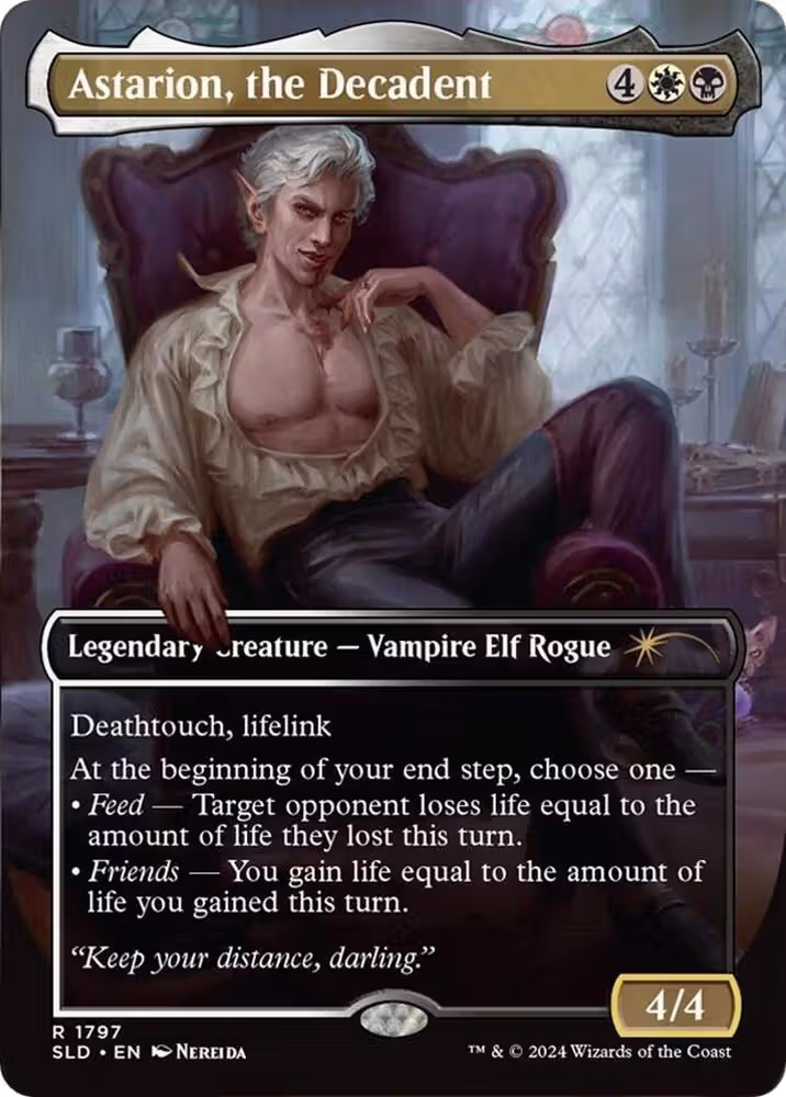 Astarion, the Decadent (1797), Secret Lair Drop Series — Magic card price