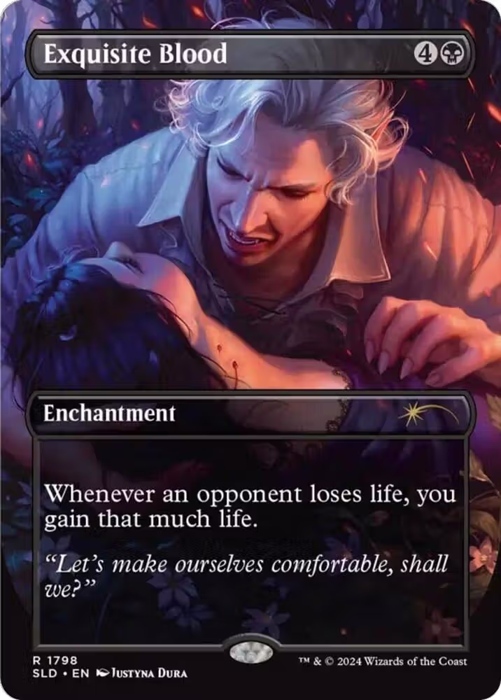 Exquisite Blood (1798), Secret Lair Drop Series — Magic card price