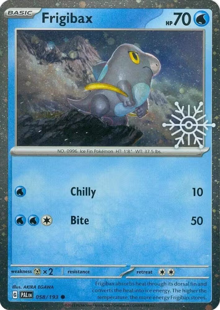 Frigibax - 058/193 (Holiday Calendar) (058/193), Miscellaneous Cards & Products — Pokémon card price