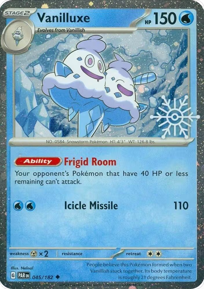 Vanilluxe (Holiday Calendar) (045/182), Miscellaneous Cards & Products — Pokémon card price