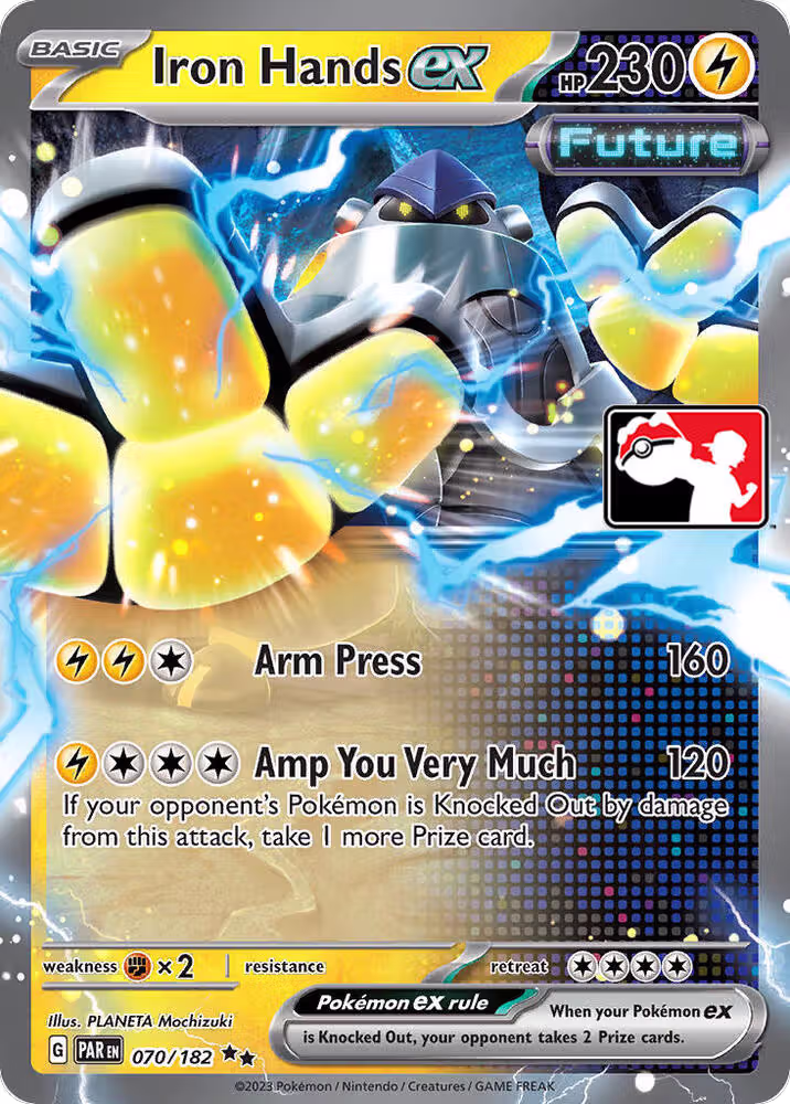 Iron Hands ex - 070/182 (070/182), Prize Pack Series Cards — Pokémon card price
