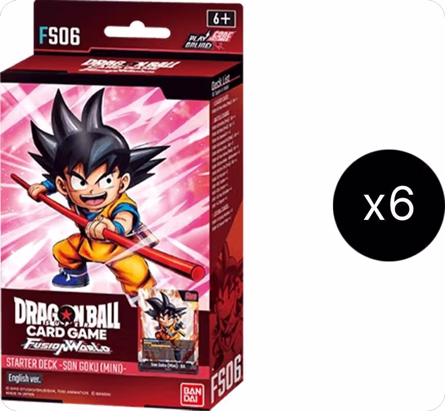 Starter Deck 6: Son Goku (Mini) Display, Starter Deck 6: Son Goku (Mini) — DB Fusion card price