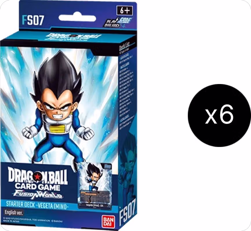Starter Deck 7: Vegeta (Mini) Display, Starter Deck 7: Vegeta (Mini) — DB Fusion card price