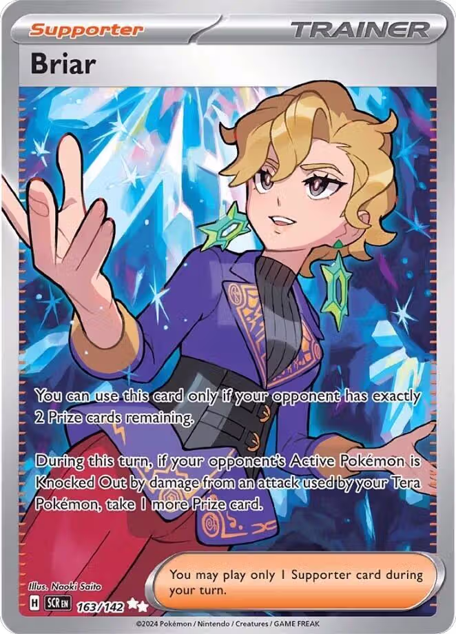 Briar - 163/142 (163/142), Stellar Crown — Pokémon card price