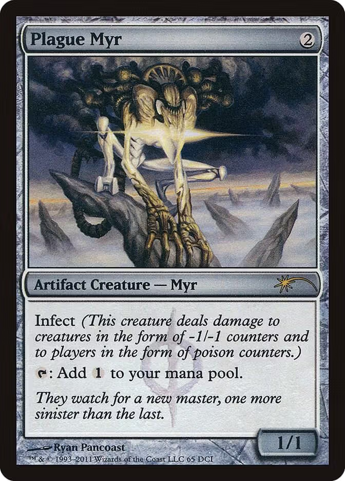 Plague Myr (65), WPN & Gateway Promos — Magic card price