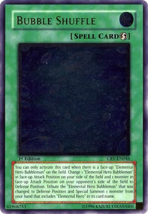 Bubble Shuffle (UTR) (CRV-EN046), Cybernetic Revolution — Yu-Gi-Oh! card price