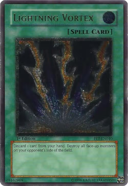 Lightning Vortex (UTR) (FET-EN040), Flaming Eternity — Yu-Gi-Oh! card price