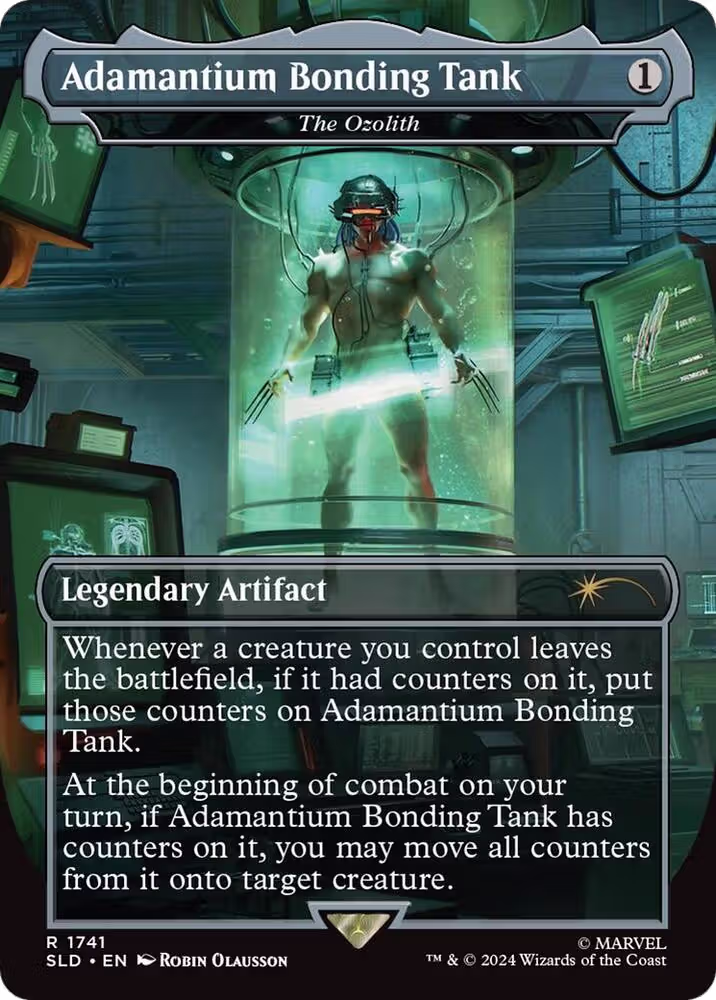 Adamantium Bonding Tank - The Ozolith (1741), Secret Lair Drop Series — Magic card price