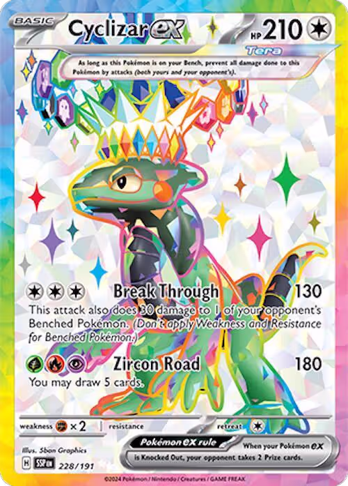 Cyclizar ex - 228/191 (228/191), Surging Sparks — Pokémon card price
