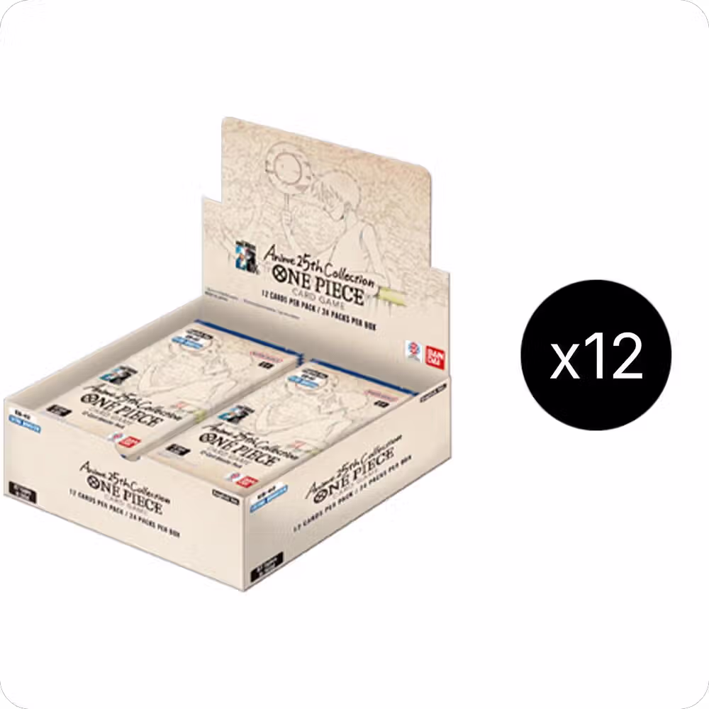 Extra Booster: Anime 25th Collection Box Case, Extra Booster: Anime 25th Collection — One Piece sealed product price