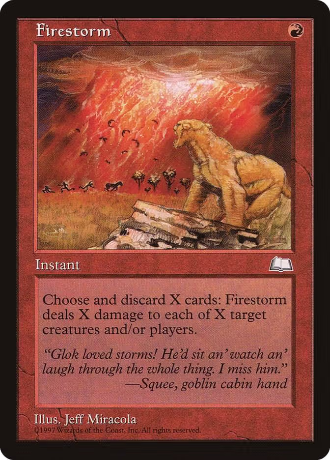 Firestorm, Weatherlight — Magic card price