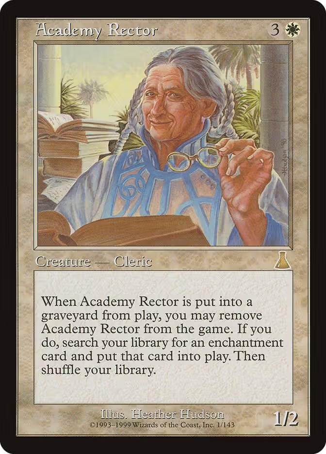 Academy Rector (1), Urza's Destiny — Magic card price