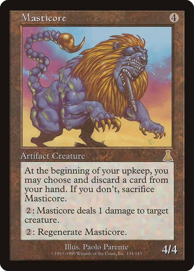 Masticore (134), Urza's Destiny — Magic card price