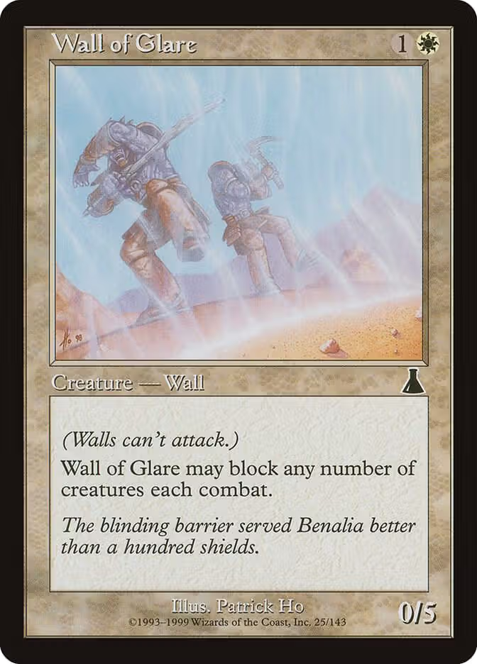 Wall of Glare (25), Urza's Destiny — Magic card price