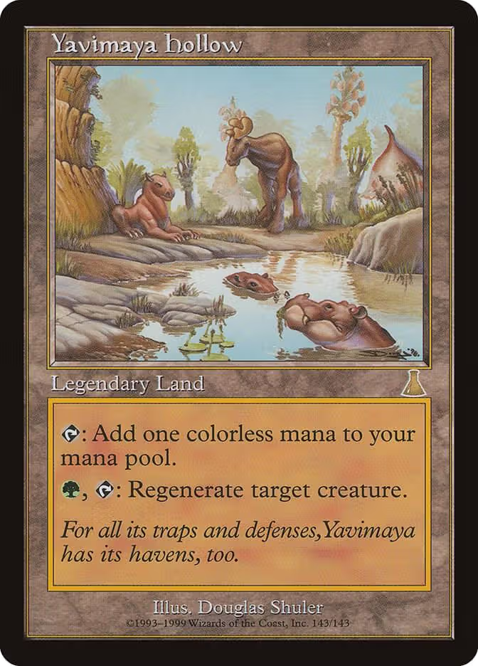 Yavimaya Hollow (143), Urza's Destiny — Magic card price