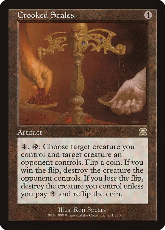 Crooked Scales (291), Mercadian Masques — Magic card price