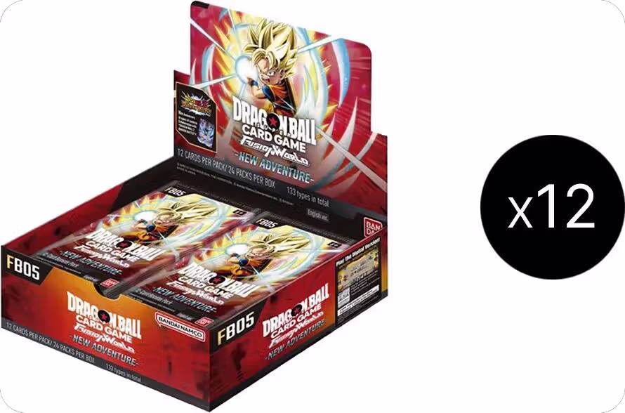 New Adventure Booster Box Case, New Adventure — DB Fusion sealed product price