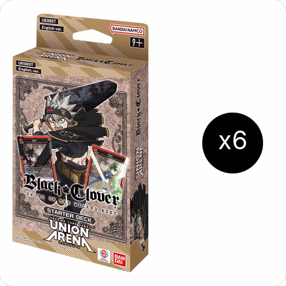 Black Clover - Starter Deck Display, Black Clover Starter Deck — Union Arena card price