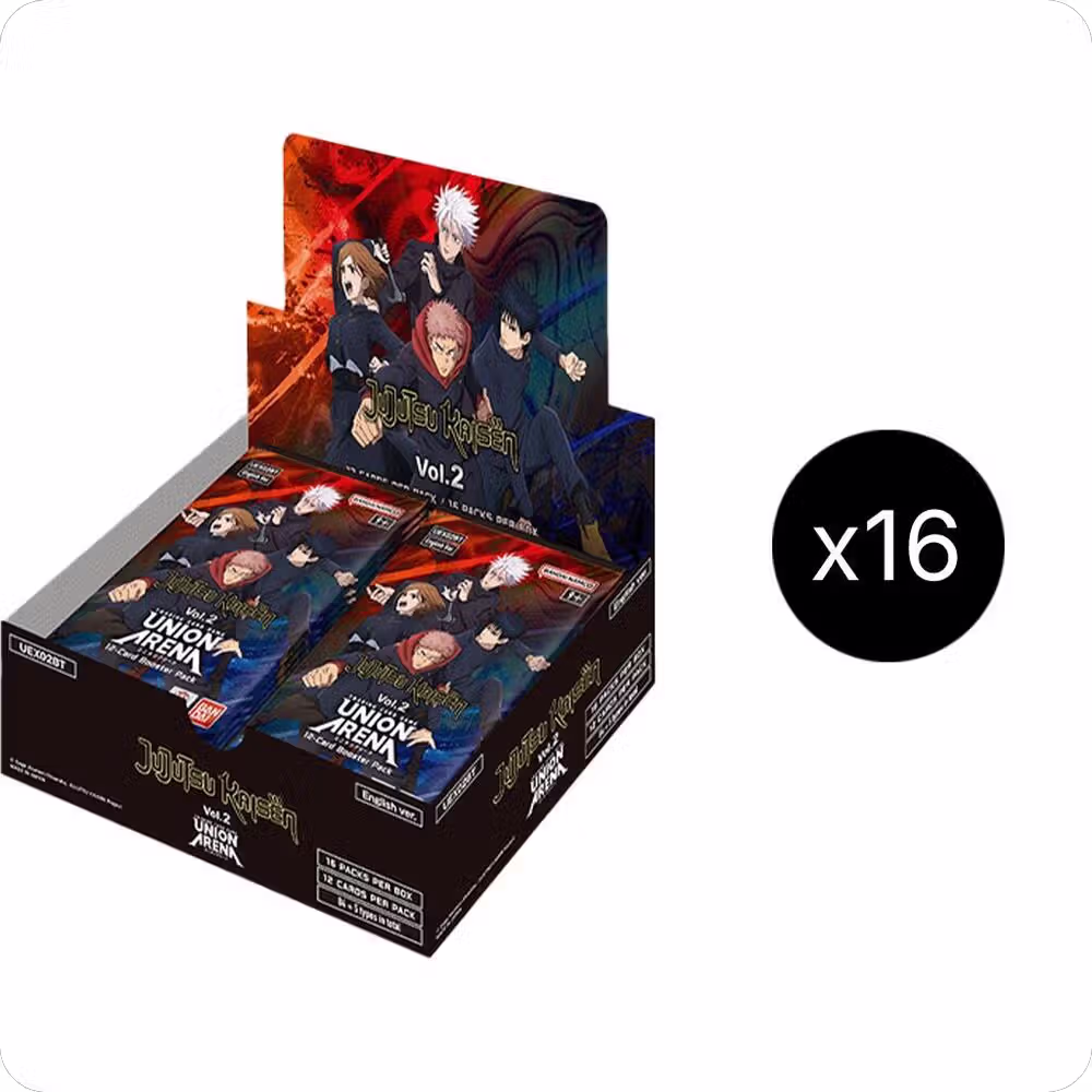 Jujutsu Kaisen Vol.2 - Booster Box Case, UEX02BT: Jujutsu Kaisen Vol.2 — Union Arena sealed product price