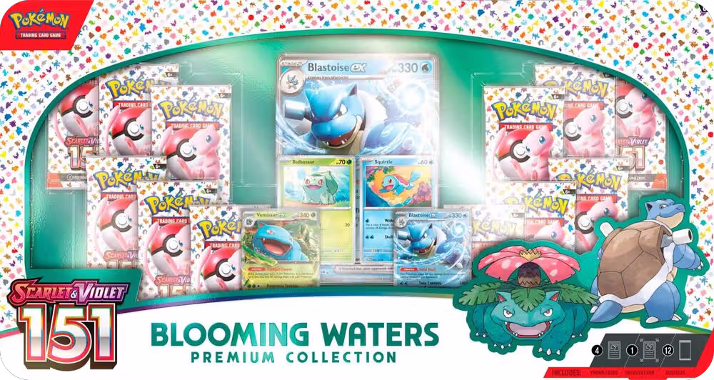 Blooming Waters Premium Collection, Scarlet & Violet 151 — Pokémon sealed product price