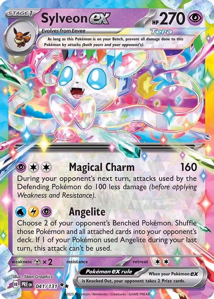 Sylveon ex - 041/131 (041/131), Prismatic Evolutions — Pokémon card price