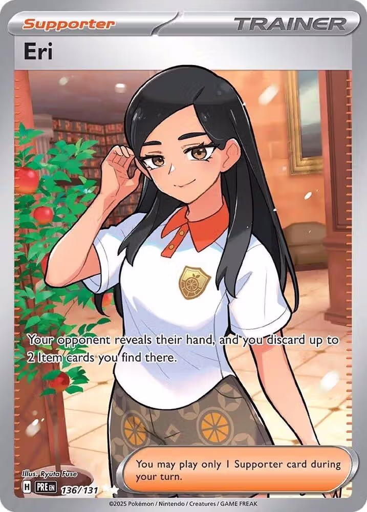 Eri (136/131), Prismatic Evolutions — Pokémon card price