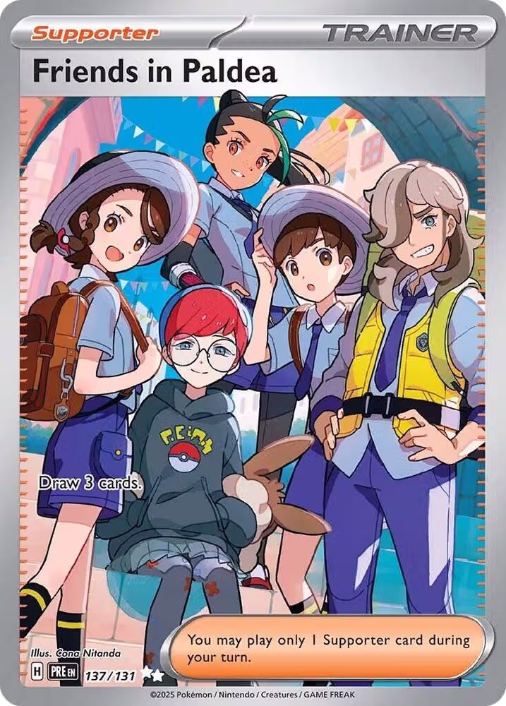 Friends in Paldea - 137/131 (137/131), Prismatic Evolutions — Pokémon card price