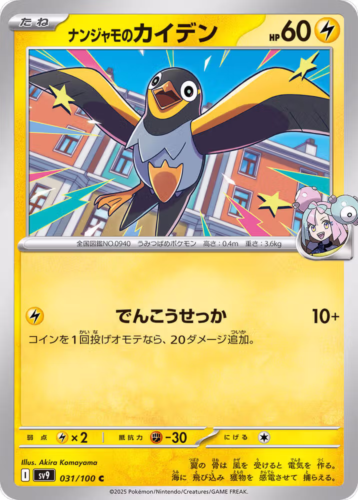 Iono's Wattrel (031/100), Battle Partners — Pokémon JP card price