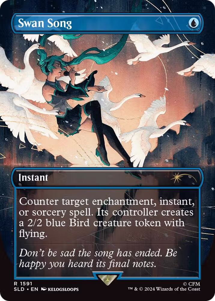 Swan Song (1591) (1591), Secret Lair Drop Series — Magic card price