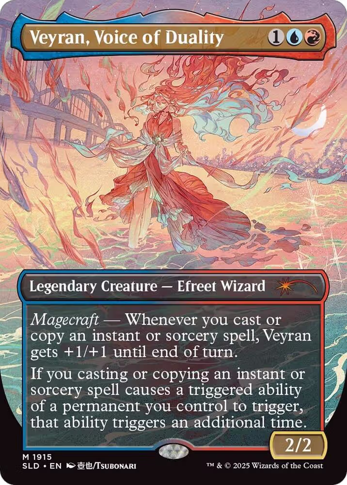 Veyran, Voice of Duality (1915), Secret Lair Drop Series — Magic card price