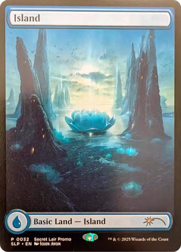 Island (0032) (32), Secret Lair Showdown — Magic card price