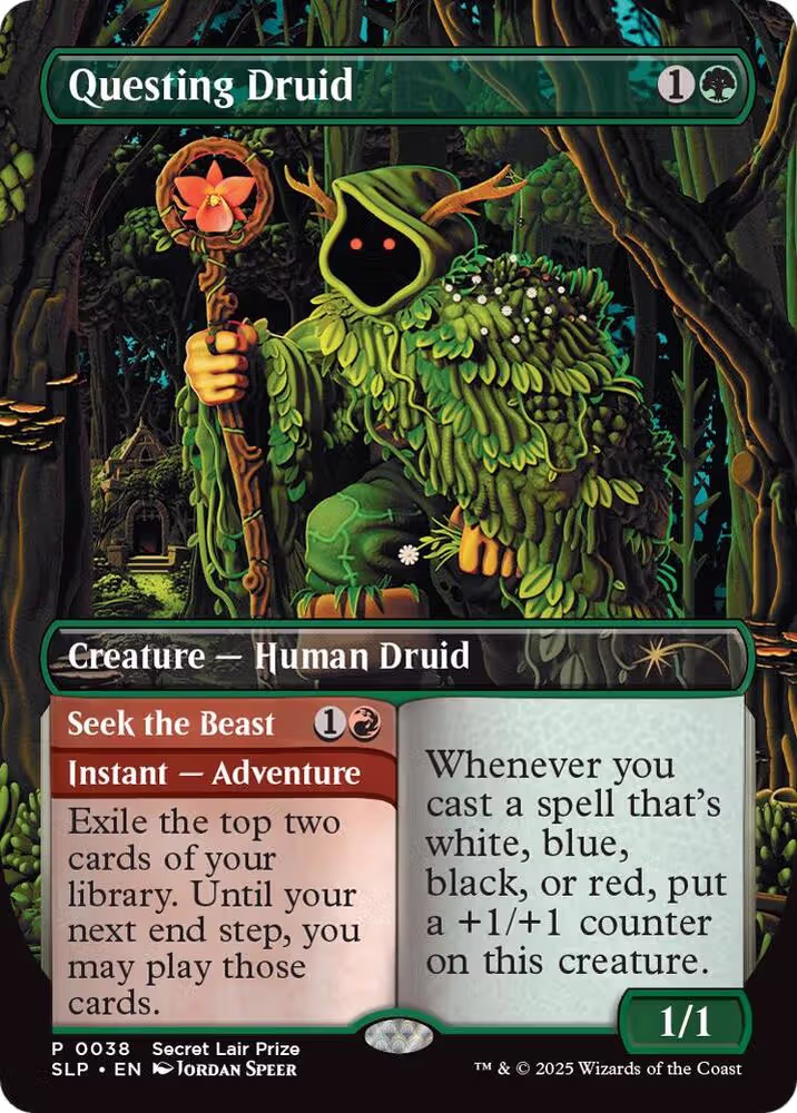 Questing Druid (38), Secret Lair Showdown — Magic card price