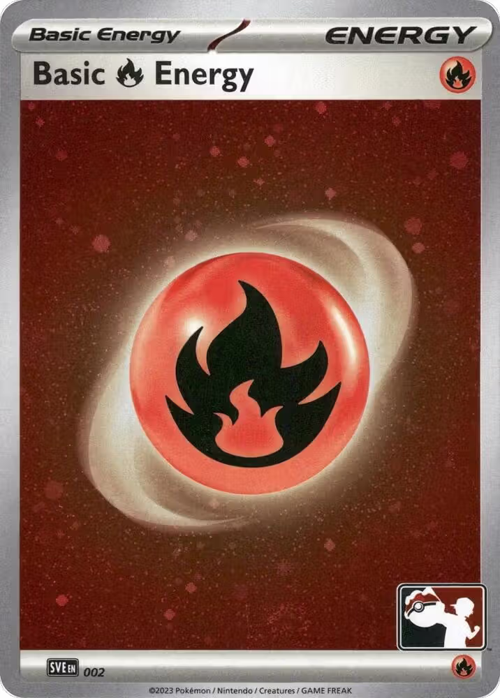 Basic Fire Energy - 002 (Cosmos Holo) (002), Prize Pack Series Cards — Pokémon card price