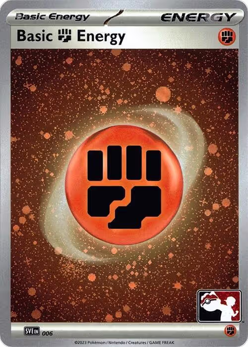 Basic Fighting Energy - 006 (Cosmos Holo) (006), Prize Pack Series Cards — Pokémon card price