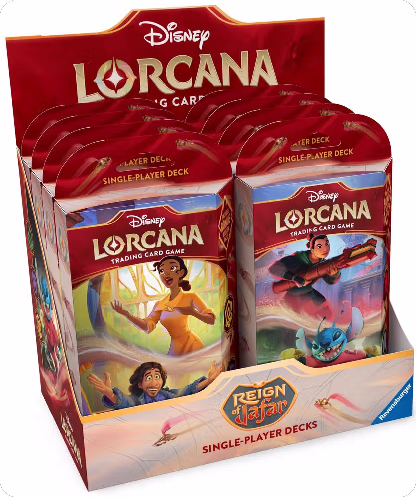 Disney Lorcana: Reign of Jafar Starter Deck Display, Reign of Jafar — Lorcana card price