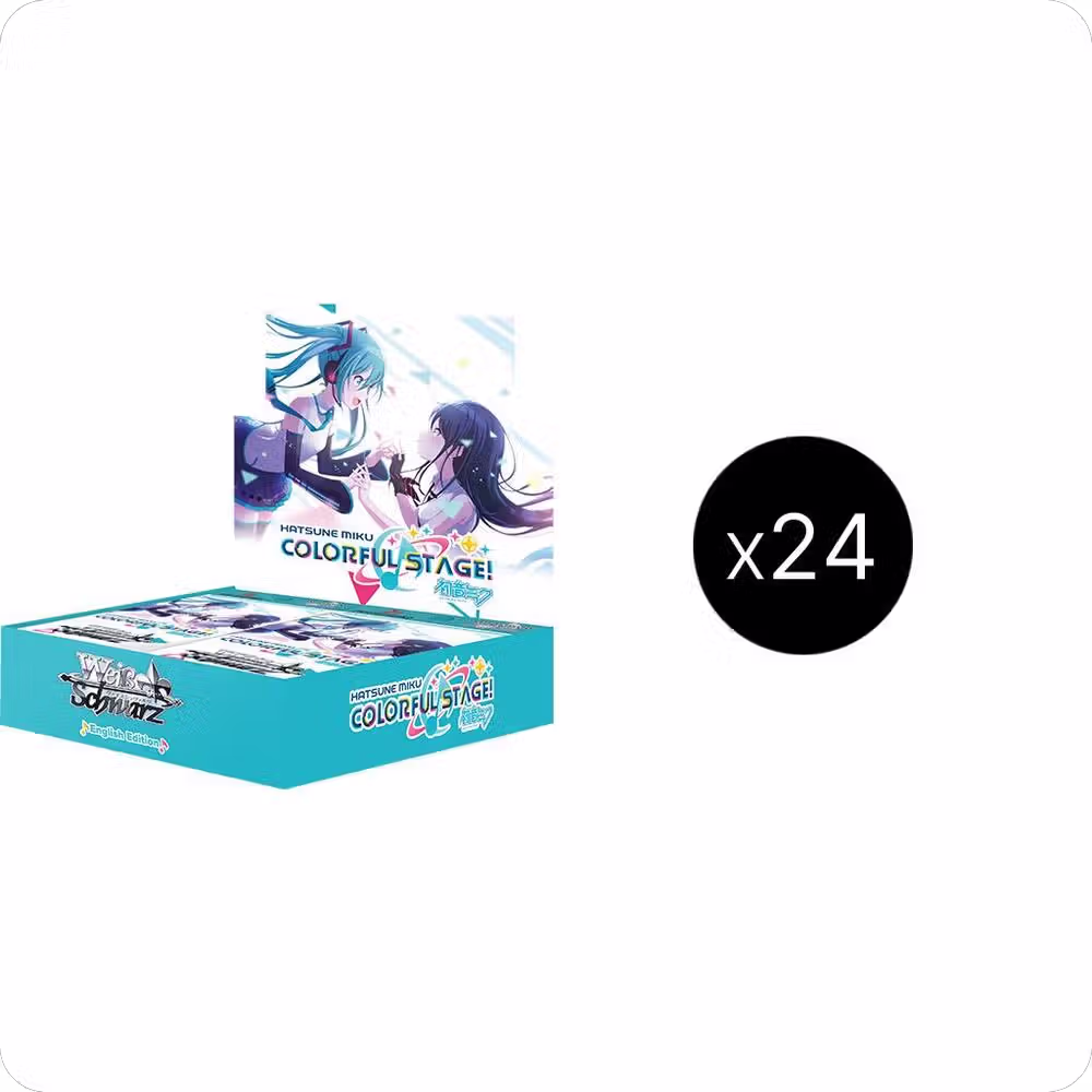 HATSUNE MIKU: COLORFUL STAGE! Booster Box Case, HATSUNE MIKU: COLORFUL STAGE! — Weiß Schwarz sealed product price