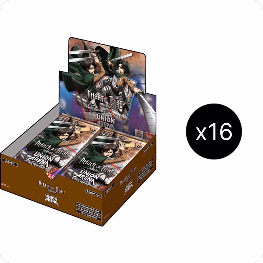 Attack on Titan - Booster Box Case, Attack on Titan — Union Arena sealed product price